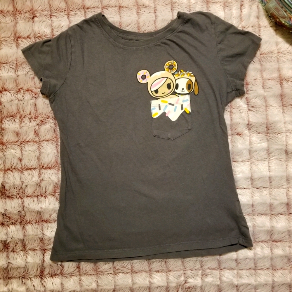 Tokidoki Pick Pocket Tee Donutella
